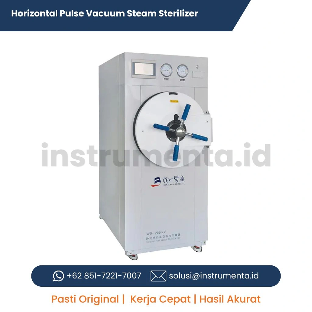 Distributor Resmi Horizontal Pulse Vacuum Steam Sterilizer JIBIMED WG Series Autoclave CSSD Rumah Sakit